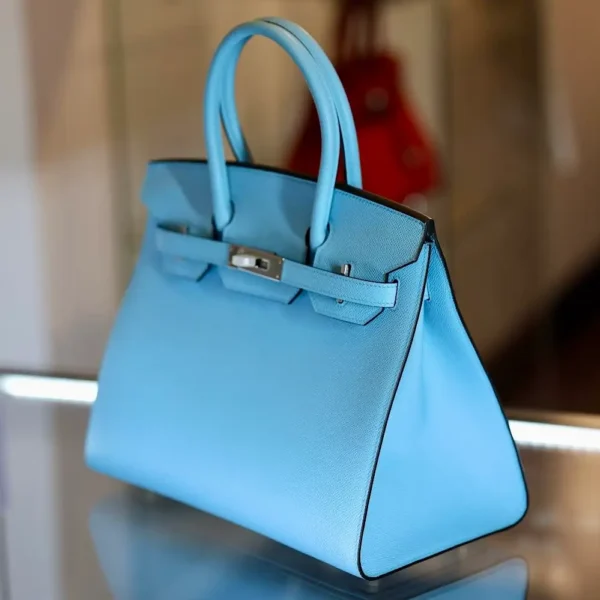 Birkin Sellier 30 Bleu Brume Epson - Image 3