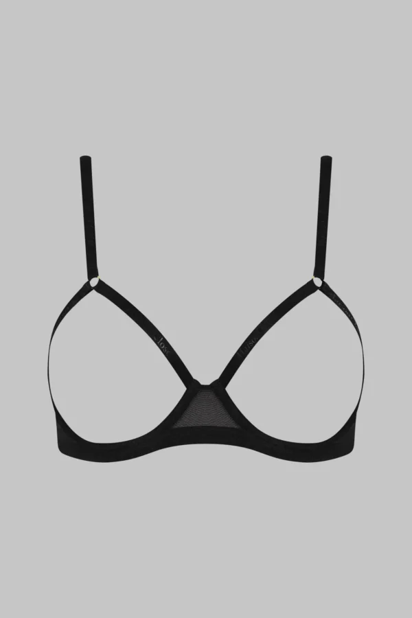 CORPS A CORPS - CUPLESS BRA - Black - Image 5