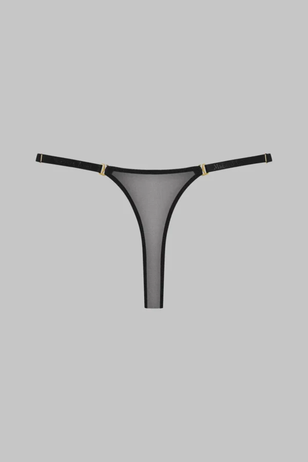CORPS A CORPS - MINI THONG - BLACK - Image 4