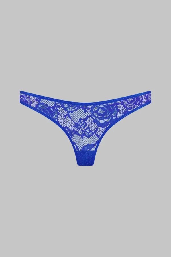 Flashback Neon Tanga – Blue - Image 3