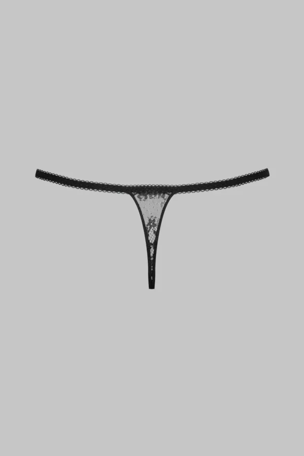 INSPIRATION DIVINE - MINI THONG - Black - Image 5