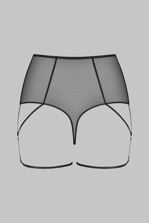 L’Amoureuse High Waist Thong – Black - Image 6