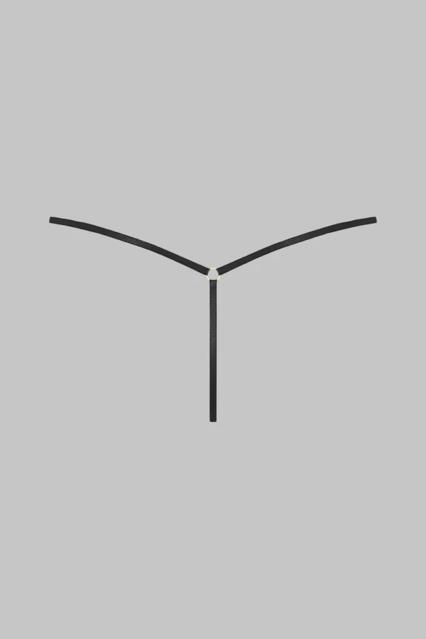 L'AMOUREUSE - MINI STRING THONG - Black - Image 5
