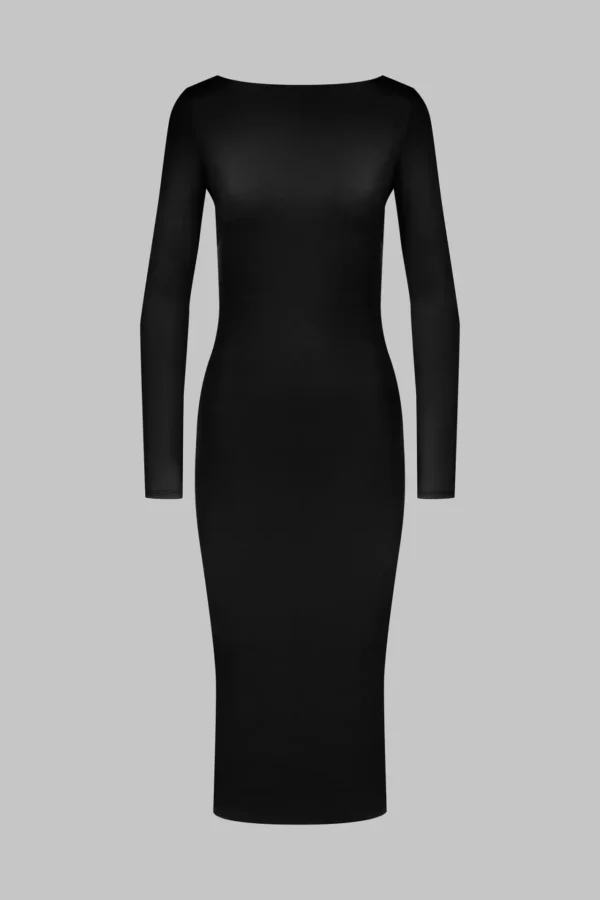 Le Vestiaire - Backless Dress - Black - Image 3