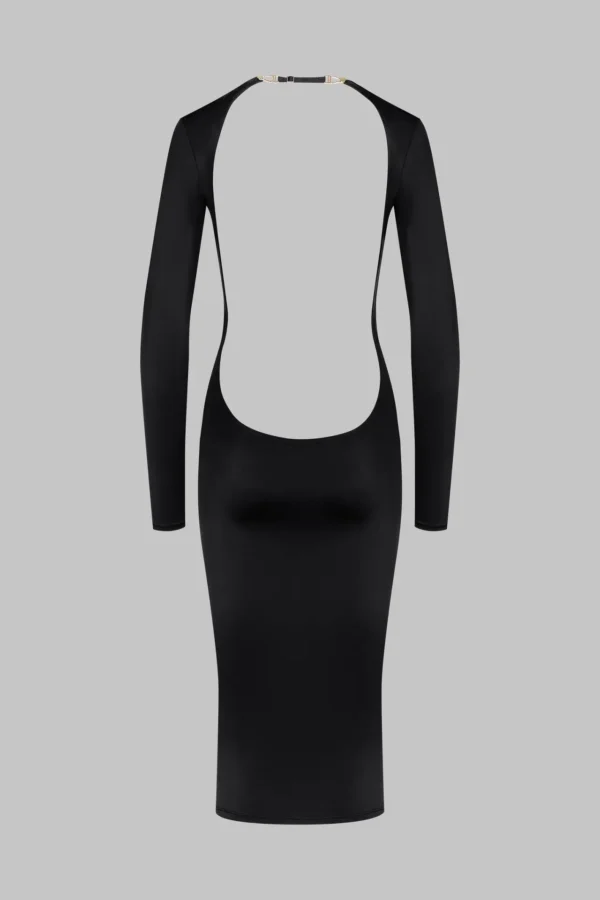 Le Vestiaire - Backless Dress - Black - Image 4