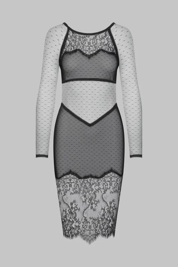 Inspiration Divine - Racer Back Dress - Black - Image 5