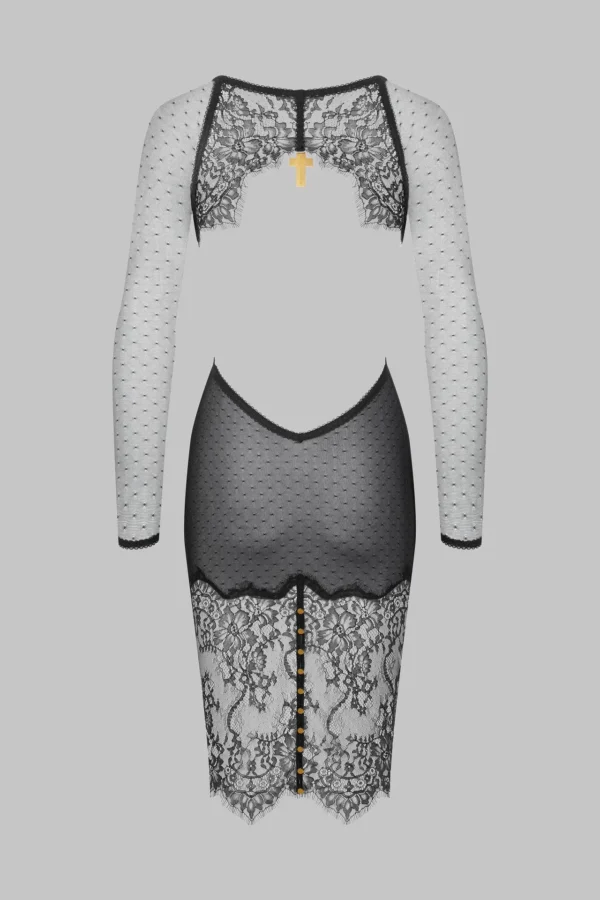 Inspiration Divine - Racer Back Dress - Black - Image 4