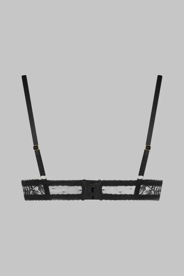 Inspiration Divine – Scarf Bra – Black - Image 5