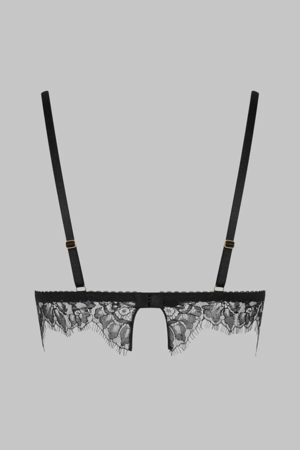 Inspiration Divine – Triangle Bra With Cross – Black - Image 5