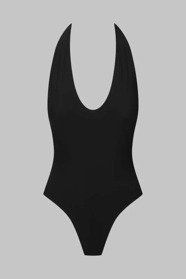 Nuit Infinie - Open back thong body - Black - Image 4